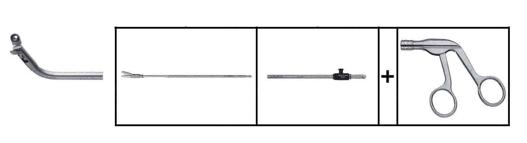 STAMMBERGER DUBLE SPOON FORSEPS 65° 3MM